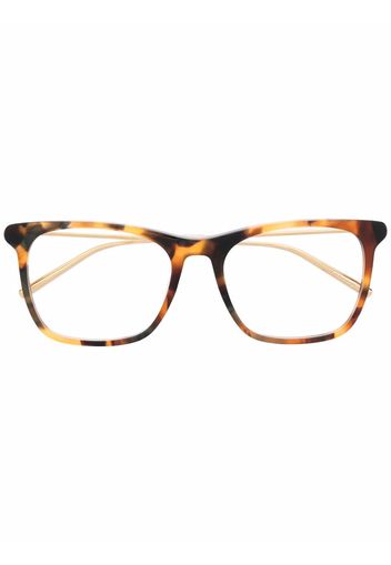 Boucheron Eyewear Occhiali con effetto tartarugato - Marrone