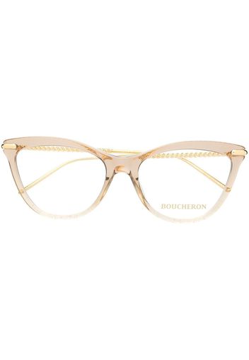 Boucheron Eyewear Occhiali Crystal Rock - Toni neutri