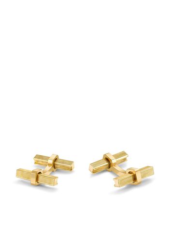 Boucheron Pre-Owned embossed cufflinks - Oro