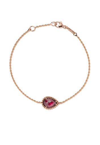 Bracciale Serpent Bohème in oro rosa 18kt e rodolite