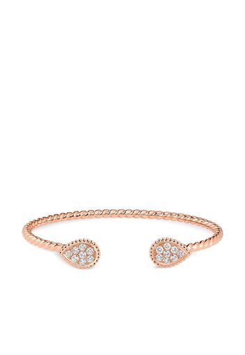 Boucheron Bracciale Serpent Bohéme in oro rosa 18kt con diamanti