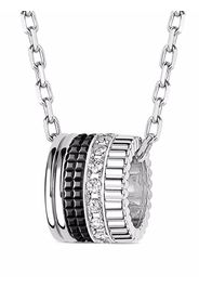 Boucheron Collana con pendente Quatre black edition in oro bianco 18kt - Argento