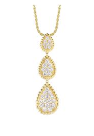 Boucheron Collana con pendente Serpent Bohème in oro giallo 18kt con diamanti