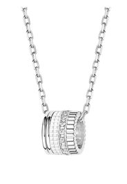 Boucheron Collana con pendente Quatre Double White Edition in oro bianco 18kt con diamanti - Argento