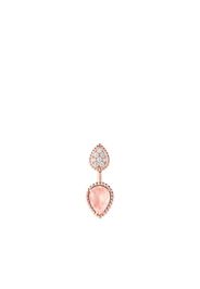 Boucheron Orecchino Serpent Bohème in oro rosa 18kt con diamanti