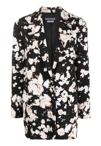 Blazer oversize a fiori