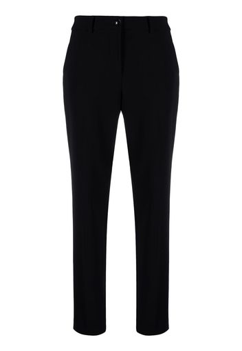 Boutique Moschino Pantaloni slim a vita alta - Nero