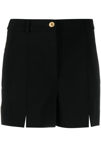 Boutique Moschino Shorts con spacco frontale - Nero