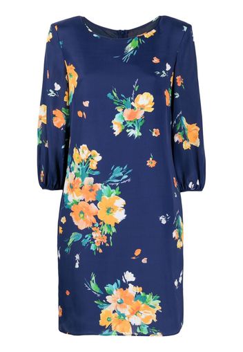 Boutique Moschino Vestito a fiori - Blu