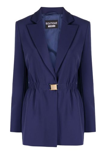 Boutique Moschino Blazer con cintura - Blu