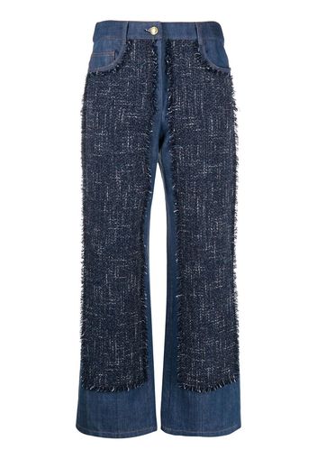 Boutique Moschino Jeans a gamba ampia - Blu