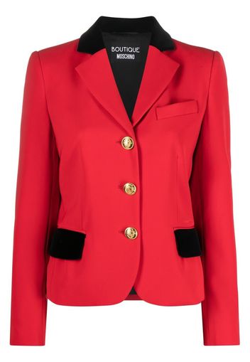 Boutique Moschino Giacca Equestrian - Rosso