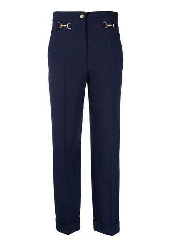 Boutique Moschino Pantaloni con dettaglio equestre - Blu