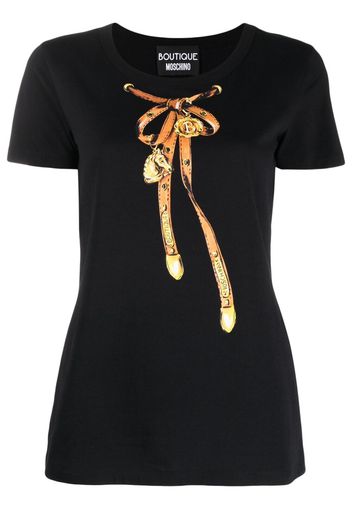 Boutique Moschino T-shirt con stampa - Nero