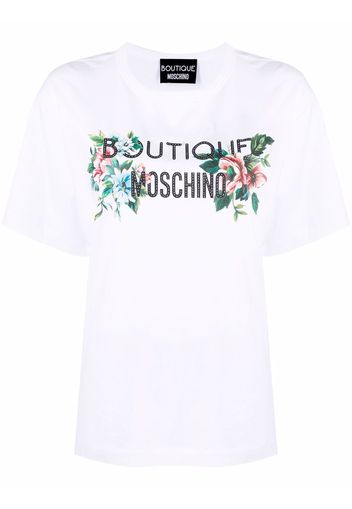 Boutique Moschino T-shirt con stampa - Bianco