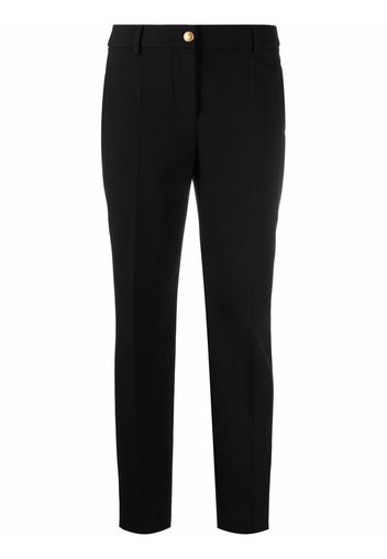 Boutique Moschino mid-rise slim-fit trousers - Nero