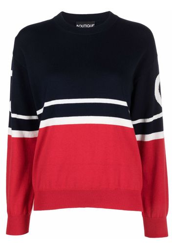 Boutique Moschino Maglione a righe - Rosso