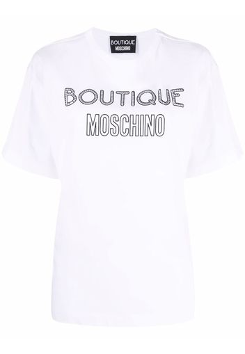 Boutique Moschino T-shirt con decorazione - Bianco