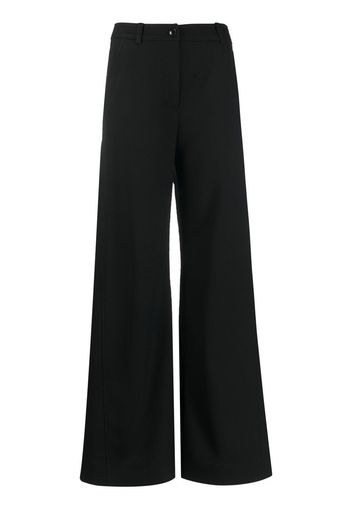 Boutique Moschino high-waisted flared trousers - Nero