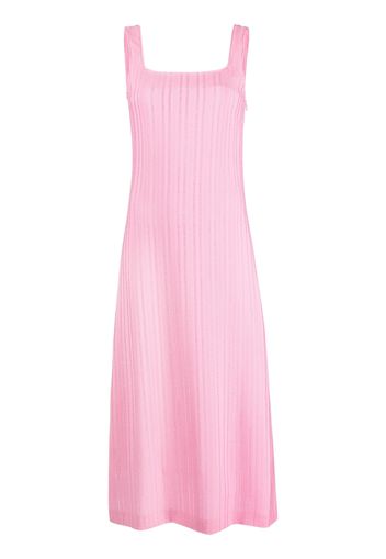 Boutique Moschino jacquard midi dress - Rosa