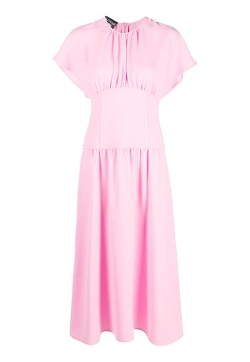 Boutique Moschino flared mid-length dress - Rosa