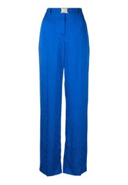 Boutique Moschino Pantaloni a vita alta - Blu