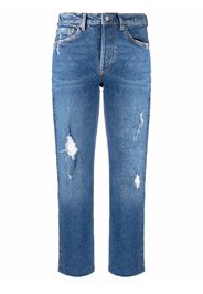 Boyish Jeans ripped-detail denim jeans - Blu