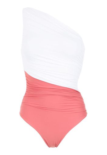 bi-colour swimsuit