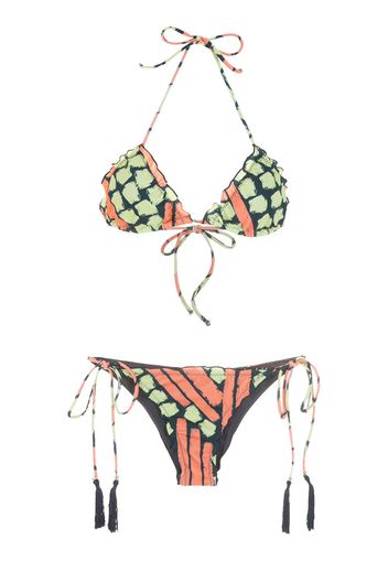 Brigitte Bikini Kate con stampa - Multicolore