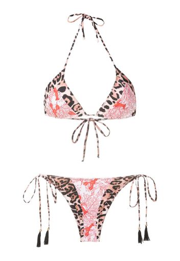 Brigitte Bikini con stampa - Multicolore