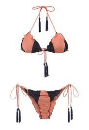 triangle top bikini set