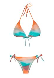 Brigitte Bikini con scollo all'americana - Multicolore