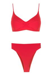 Brigitte Bikini due pezzi triangolare - Rosso