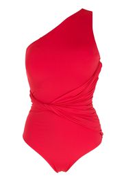 Brigitte Costume intero monospalla - Rosso