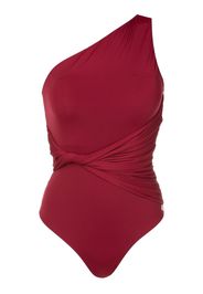 Brigitte Costume intero monospalla - Rosso