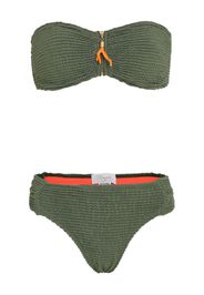 Brigitte seersucker bikini - Verde