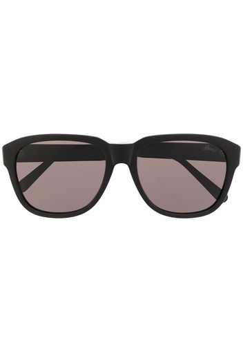 Brioni oversized frame sunglasses - Nero