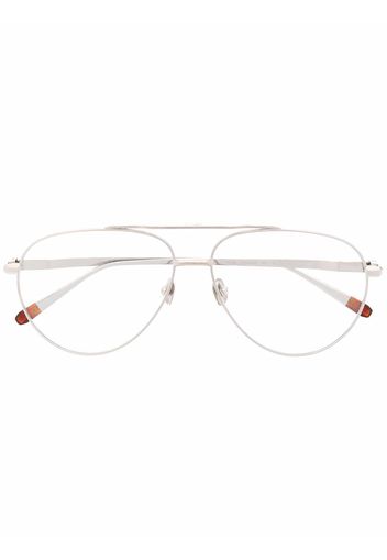 Brioni Occhiali modello aviator - Argento