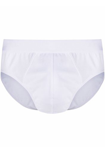 Brioni elasticated-waistband briefs - Bianco