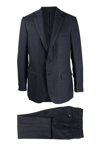 Brioni pinstripe single-breasted suit - Blu