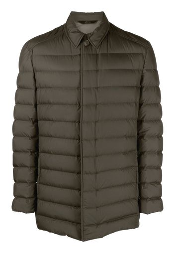 Brioni two-pocket quilted jacket - Verde