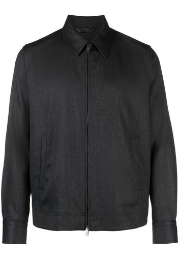 Brioni Giacca con zip - Nero