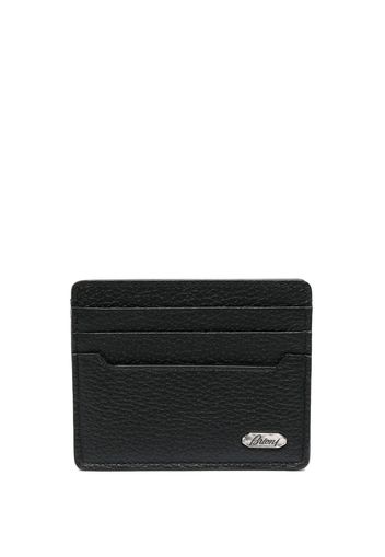 Brioni logo cardholder wallet - Nero