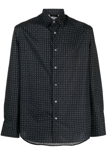 Brioni Camicia a pois - Nero