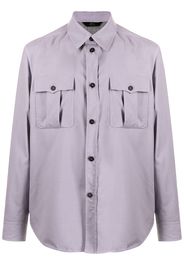 Brioni Camicia con colletto a punta - Viola