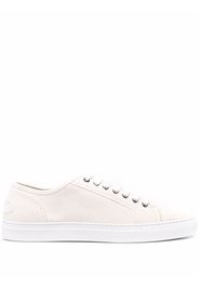 Brioni leather lace-up sneakers - Bianco
