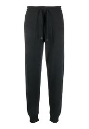 Brioni drawstring cashmere tracksuit bottoms - Nero