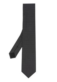 Brioni polka-dot silk tie - Nero