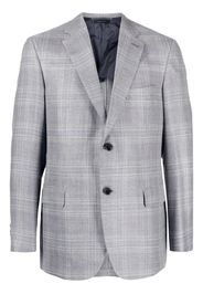 Brioni Blazer a quadri - Grigio