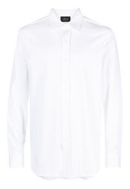 Brioni spread-collar cotton shirt - Bianco